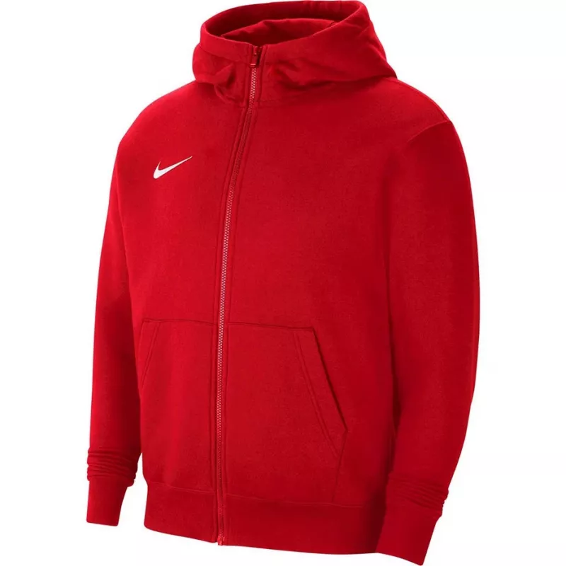 Nike Park 20 felpa con cappuccio in pile full-zip University Red