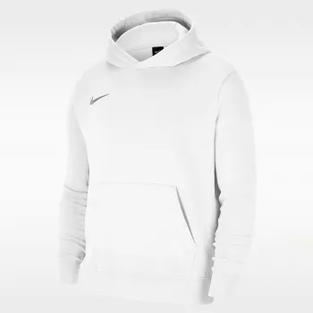 Nike Park 20 felpa con cappuccio in pile pullover bianco CW6896 101 XS
