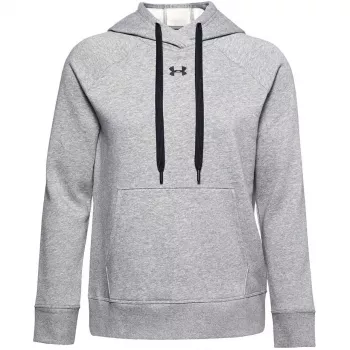 Under Armour felpa con cappuccio Rival Fleece donna grigio mod/bianco