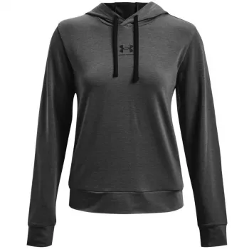 Under Armour uomo Rival Terry Hoodie Graphite Medium Heather / nero 1369855-010
