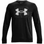 Under Armour UA Rival Terry Logo Crew felpa uomo nera 1370391 001