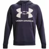Under Armour uomo Rival Fleece Big Logo HD felpa viola 1357093 558