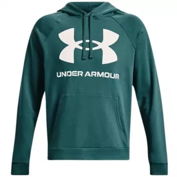 Under Armour uomo Rival Fleece Big Logo Hoodie Marine OD Green