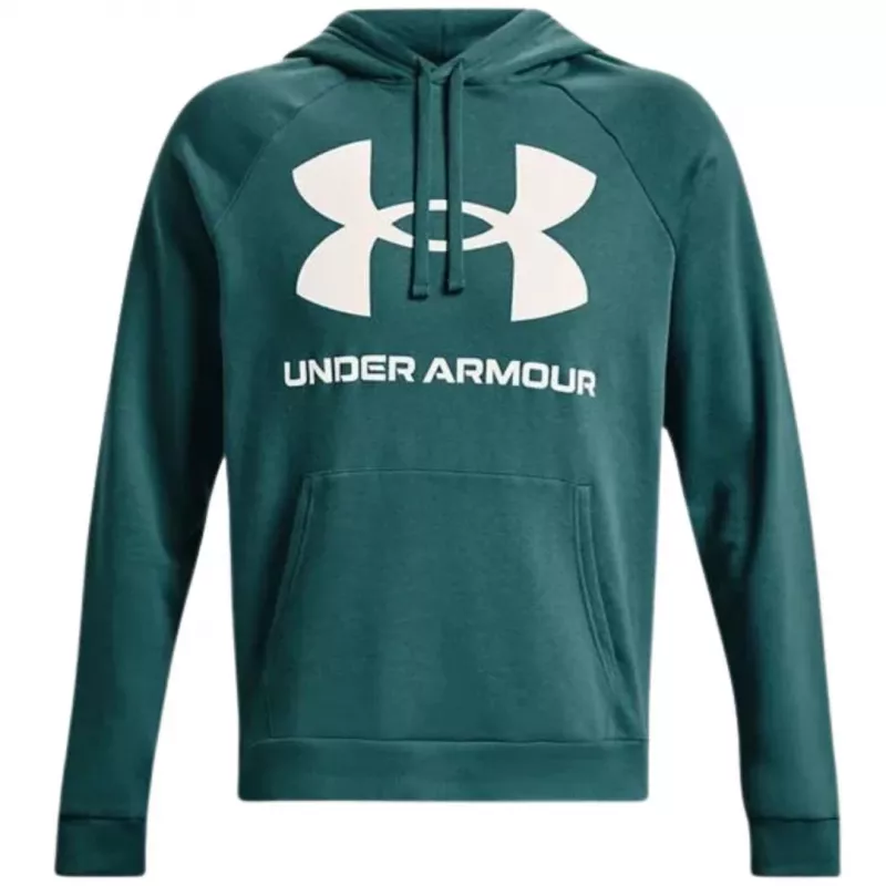 Under Armour uomo Rival Fleece Big Logo Hoodie Marine OD Green