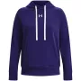 Under Armour donna Rival Fleece HB Hoodie Midnight Navy/bianco