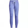 Under Armour Rival Fleece pantaloni da donna Cosmic Purple / bianco XS