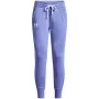 Under Armour Rival Fleece pantaloni da donna Cosmic Purple / bianco XS
