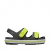 Crocs Crocband Cruiser sandali bambino grafite giallo taglia 32-33