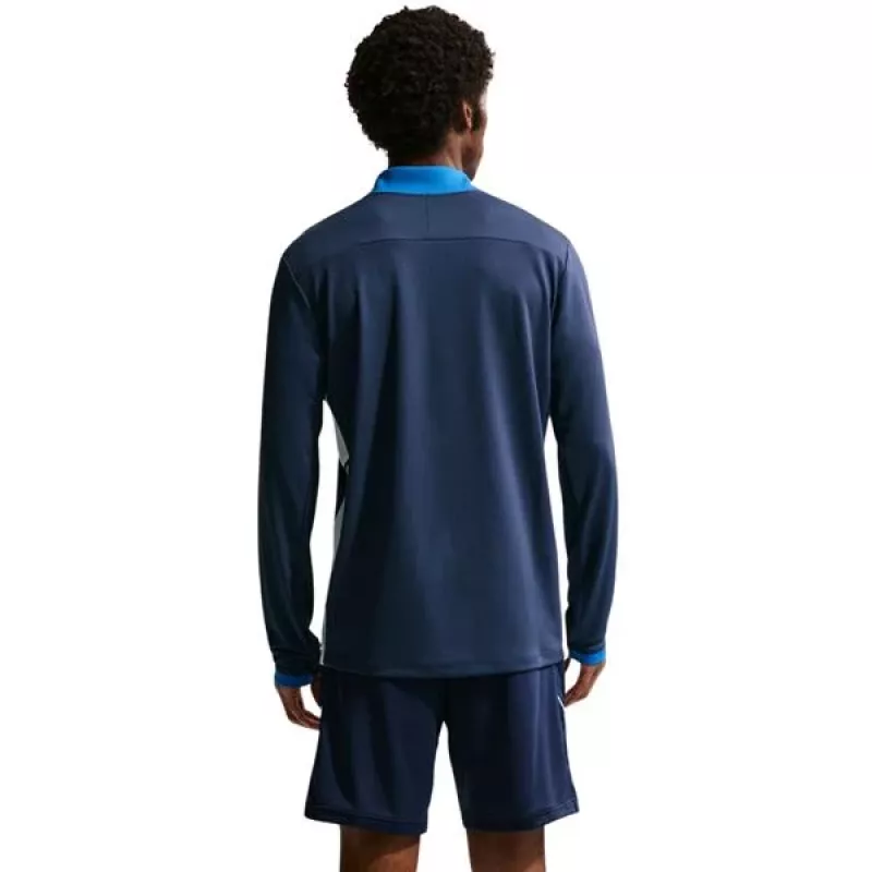 Nike Dri-FIT Academy 25 maglia da training uomo blu navy mezzo zip S