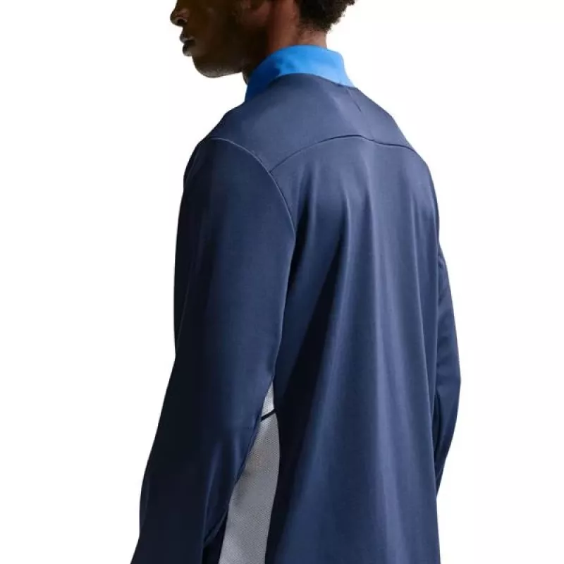 Nike Dri-FIT Academy 25 maglia da training uomo blu navy mezzo zip S
