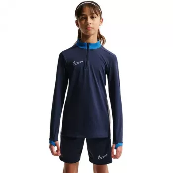 Nike Dri-FIT Academy 25 drill top bambino maglia da allenamento calcio blu navy taglia S