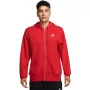 Nike Club BB felpa con cappuccio full-zip uomo University Red FN3861 657 taglia L