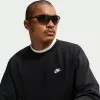 Nike Club Fleece felpa con cappuccio uomo nero S