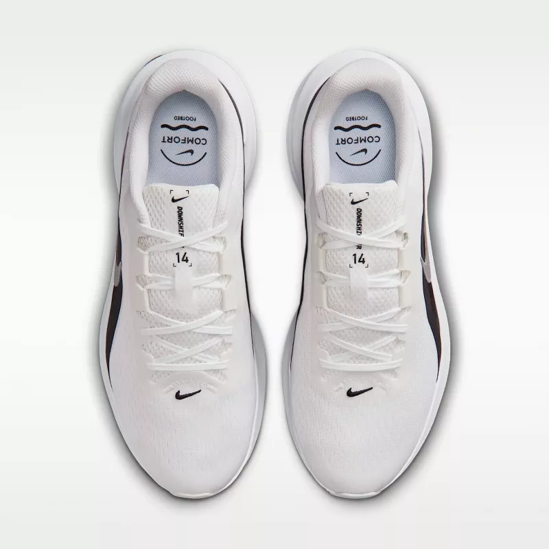 Nike Downshifter 14 Scarpe da running uomo bianco/nero 38.5 EU