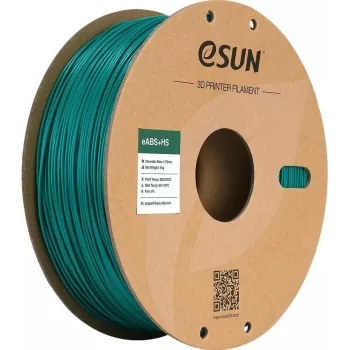 ESUN eABS+HS Filamento 1,75 mm verde 1 kg – ABS+ alta velocità per stampanti 3D FDM