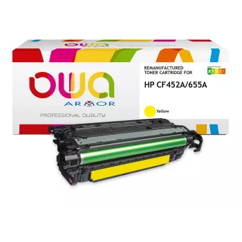 Armor OWA cartuccia toner gialla compatibile con HP CF452A (10.500 pagine)