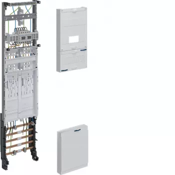 Hager univers Z quadro contatori completo 2x ZH3EL22T BKE-I 1050mm