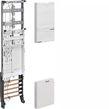 Hager universZ ZH3EL16 pannello contatore 1 campo piastra di montaggio, BKE-I, altezza 1050 mm, 63A, compatibile eHZ