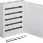 Hager FW536WT quadro di distribuzione a parete, 5 file, 180 moduli, IP40, bianco