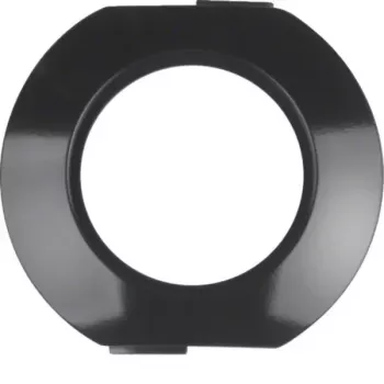 Hager WTD3372BG cornice intermedia 1 posto Serie 1930 nero lucido