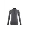 Millet Drynamic Warm maglia baselayer donna con mezzo zip grafite M