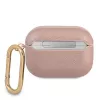 GUESS GUAPSASMP custodia per AirPods Pro Saffiano Script Metal Collection rosa