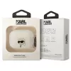 Karl Lagerfeld custodia per AirPods Pro trasparente con silhouette testa Karl