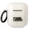 Karl Lagerfeld KLA2HNCHTCT custodia per AirPods 1/2 trasparente Ikonik Choupette