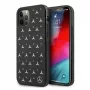 Mercedes-Benz custodia rigida per iPhone 12 Pro Max motivo stelle argentate nera