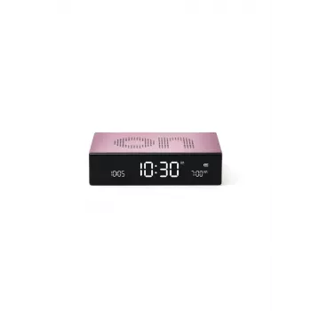 Sveglia digitale Lexon Flip Premium rosa chiaro LR152LP