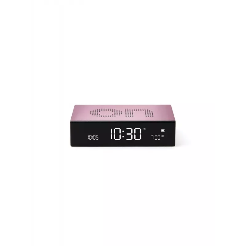 Sveglia digitale Lexon Flip Premium rosa chiaro LR152LP