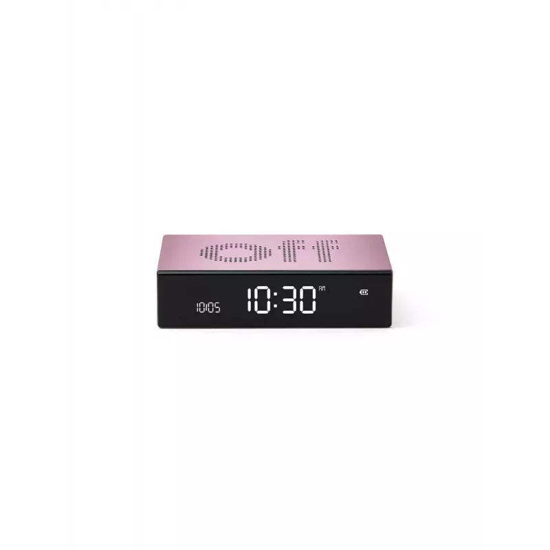 Sveglia digitale Lexon Flip Premium rosa chiaro LR152LP