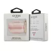 Custodia GUESS per AirPods Pro con cinturino rosa Strap Collection