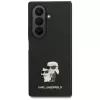 Custodia con pin Karl Lagerfeld Saffiano Karl & Choupette per Samsung Galaxy Z Fold7 - nero