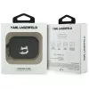 Custodia in silicone Karl Lagerfeld Choupette Head 3D per AirPods Pro 3 - nero