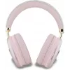 Cuffie stereo Bluetooth GUESS in similpelle 4G Triangle Logo rosa