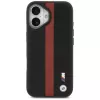 Custodia MagSafe BMW M Perforated Stripe Logo per iPhone 17 - rosso