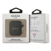Custodia Guess GUA2SSSK per AirPods 1/2 nera in silicone Vintage Script