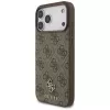 Custodia MagSafe GUESS 4G Small Classic Logo per iPhone 18 Pro Max / 17 Pro Max - marrone