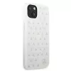 Custodia rigida Mercedes-Benz Silver Stars per iPhone 13/14/15 6,1 pollici - bianca