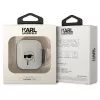 Custodia trasparente Karl Lagerfeld KLA2HNIKTCT per AirPods 1/2 con design Karl's Head