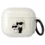Custodia Karl Lagerfeld KLA3HNKCTGT per AirPods 3 trasparente Glitter Karl & Choupette