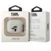 Custodia Karl Lagerfeld KLA3HNKCTGT per AirPods 3 trasparente Glitter Karl & Choupette