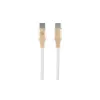 Cavo GUESS GUCCLALRGDD USB-C a USB-C 1,5 m ricarica rapida oro chiaro logo in rilievo