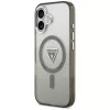 Custodia MagSafe GUESS IML Gradient Triangle Logo per iPhone 17 - khaki