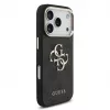 Custodia rigida GUESS 4G Big Logo Classic per iPhone 17 Pro / 18 Pro - nero e oro