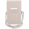 Borsa per cellulare Guess Graines 4G & Classic Logos rosa