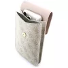Borsa per cellulare Guess Graines 4G & Classic Logos rosa