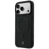 Custodia MagSafe Mercedes in pelle 3D per iPhone 18 Pro Max / 17 Pro Max - nero