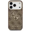 Custodia GUESS 4G Big Classic Logo per iPhone 17 Pro / 18 Pro - marrone e oro